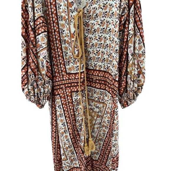 Jen’s Pirate Booty Boho Roma La Perouse Dress in Roma Gold Size Medium - Picture 11 of 13